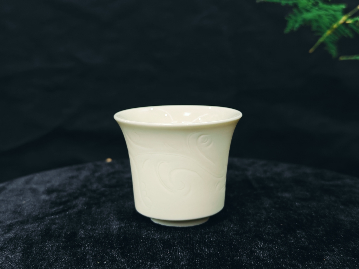 定窯手工劃花主人杯:古韻今風,匠心獨運(圖1) 微信截圖_20231122151623.jpg