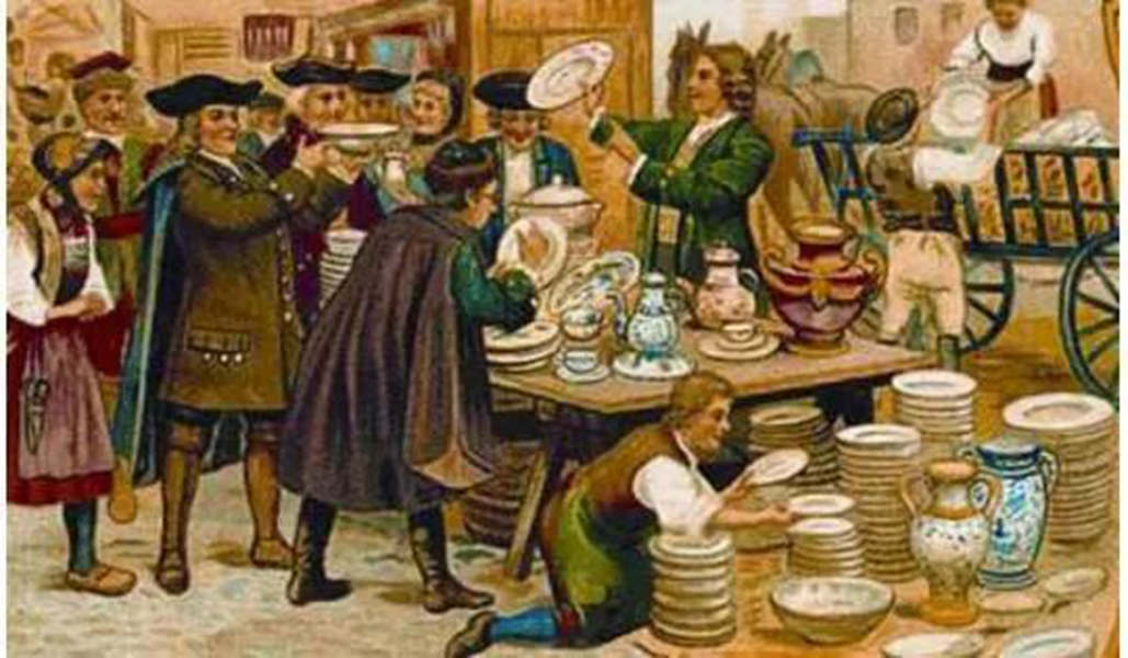 當(dāng)時(shí)的歐洲人，非常癡迷于中國(guó)的陶瓷